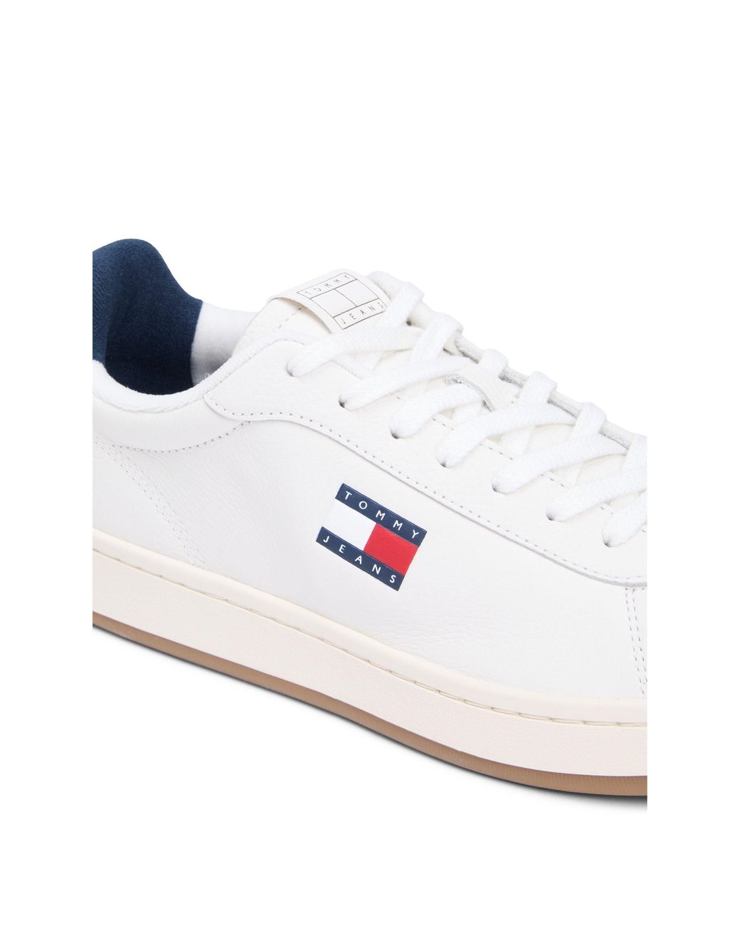 Tommy Hilfiger White Archive Elvatd Court Trainers for men