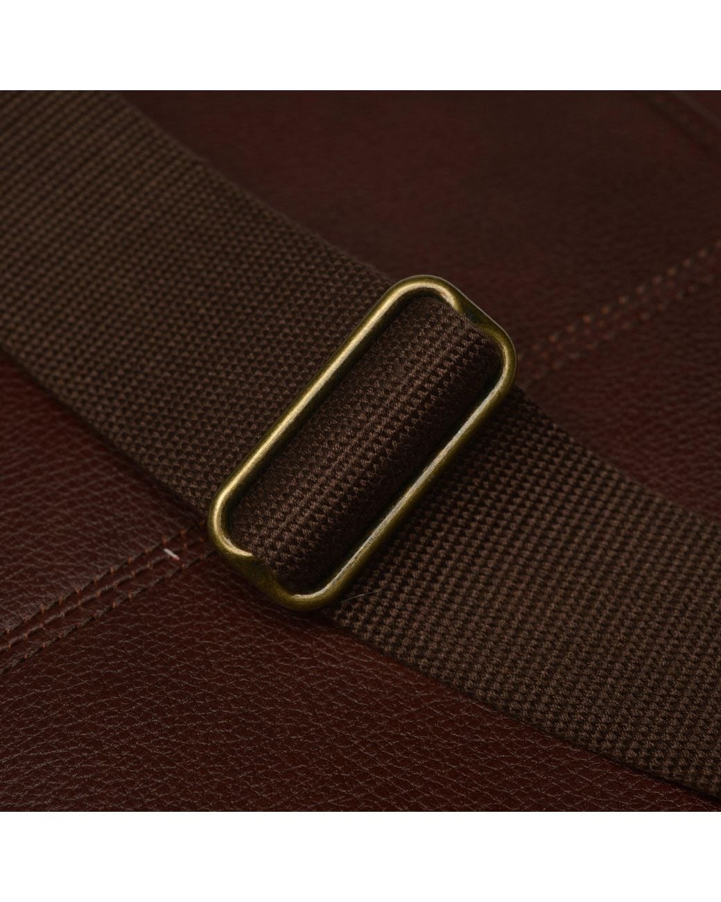 Barbour Black Leather Briefcase for men