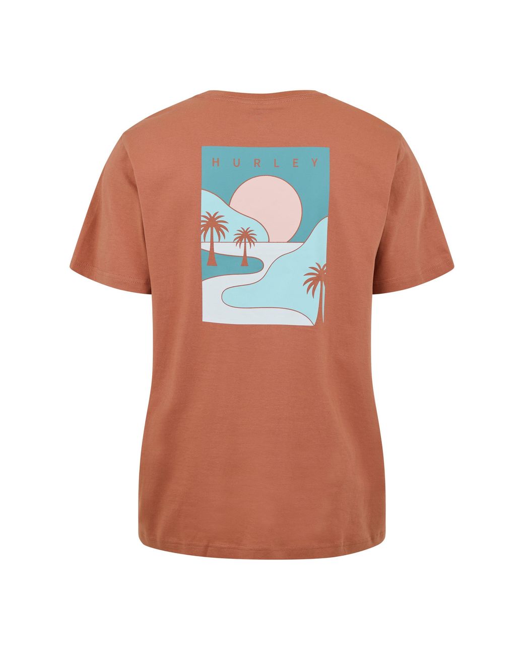 Hurley Orange T-Shirt for men