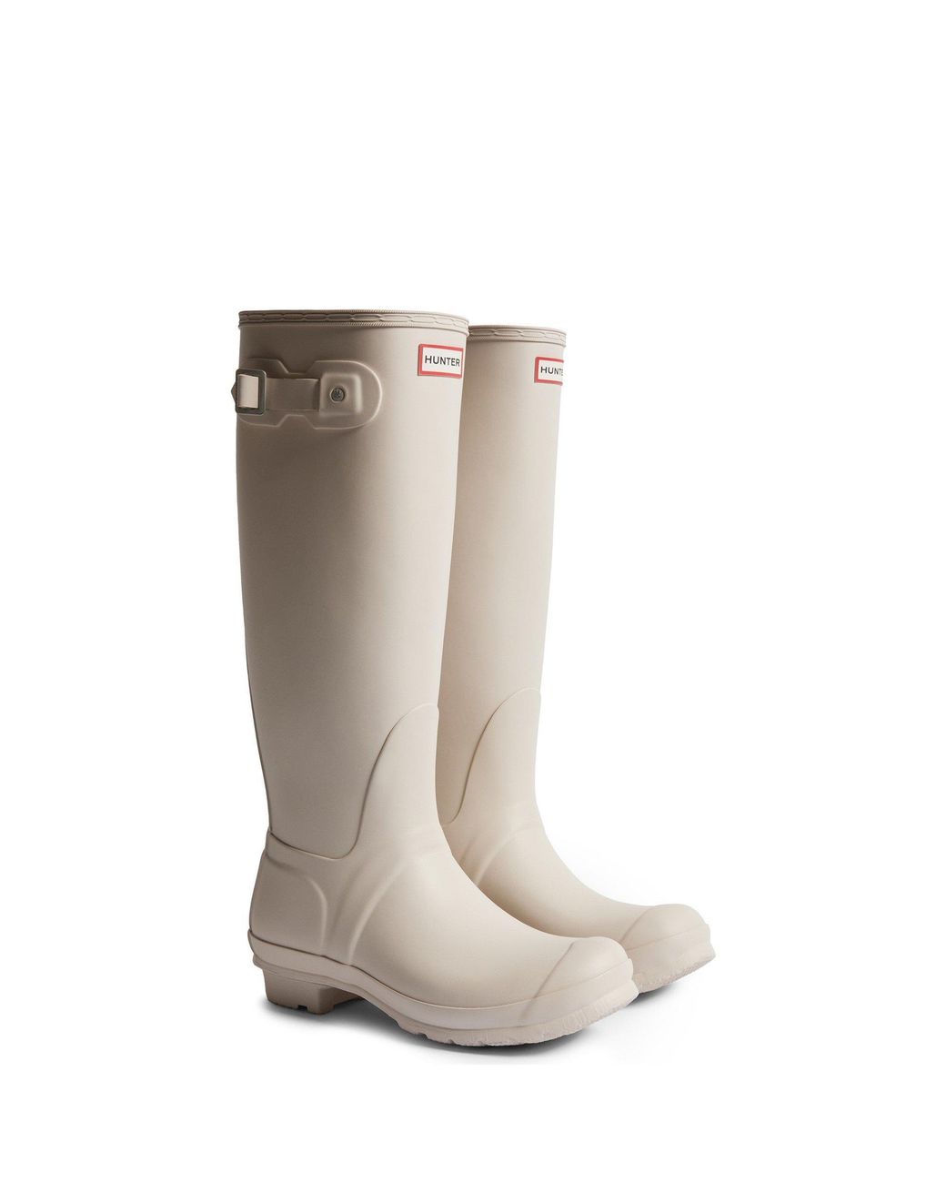 Hunter Natural Original Tall Wellington Boots