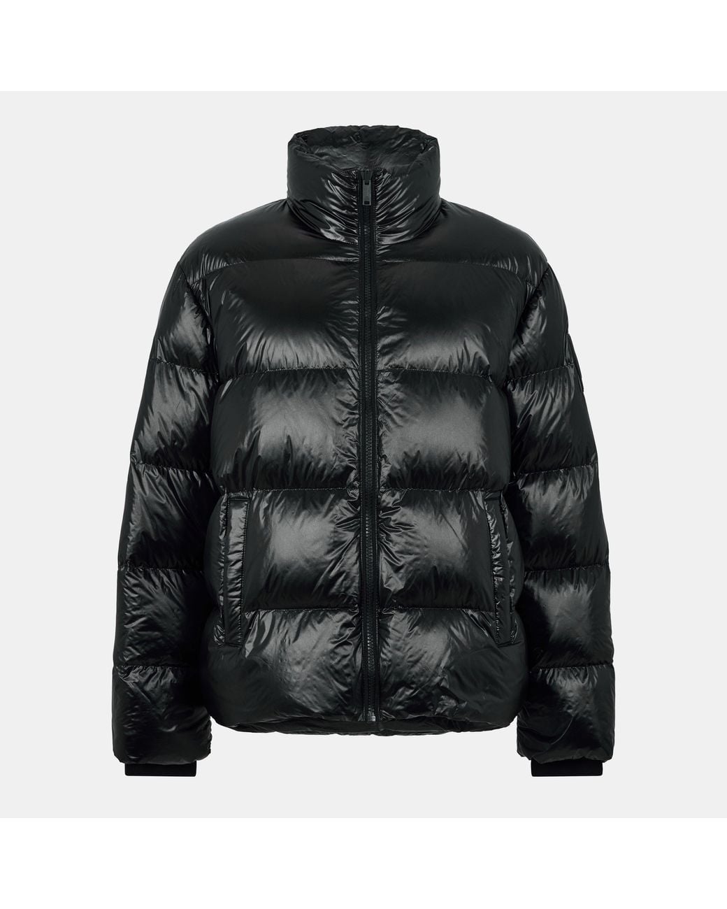 Moose Knuckles Black King Medium Puffer Jacket for men