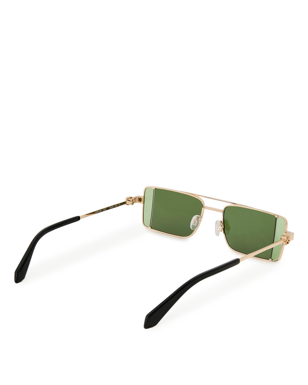 Off-White c/o Virgil Abloh Green Cortez Rectangle Sunglasses