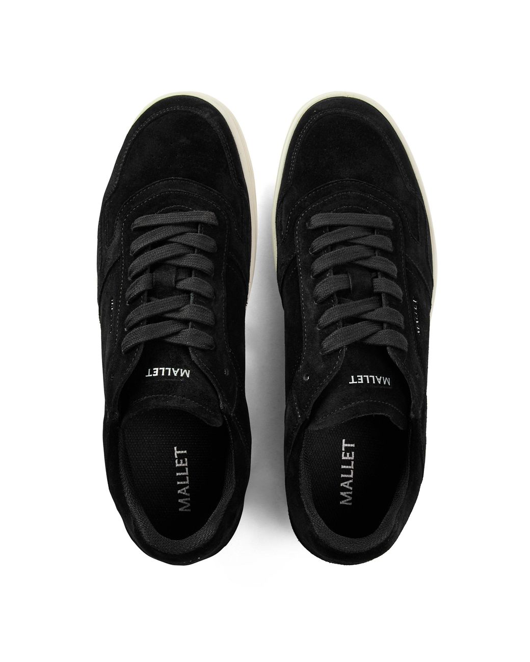 Mallet Black Low-Top Trainers for men