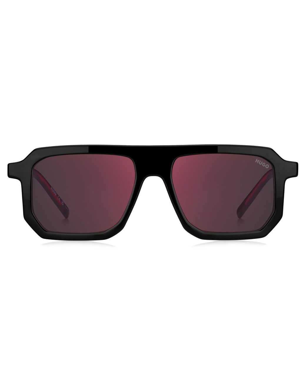 HUGO Brown Round Sunglasses for men