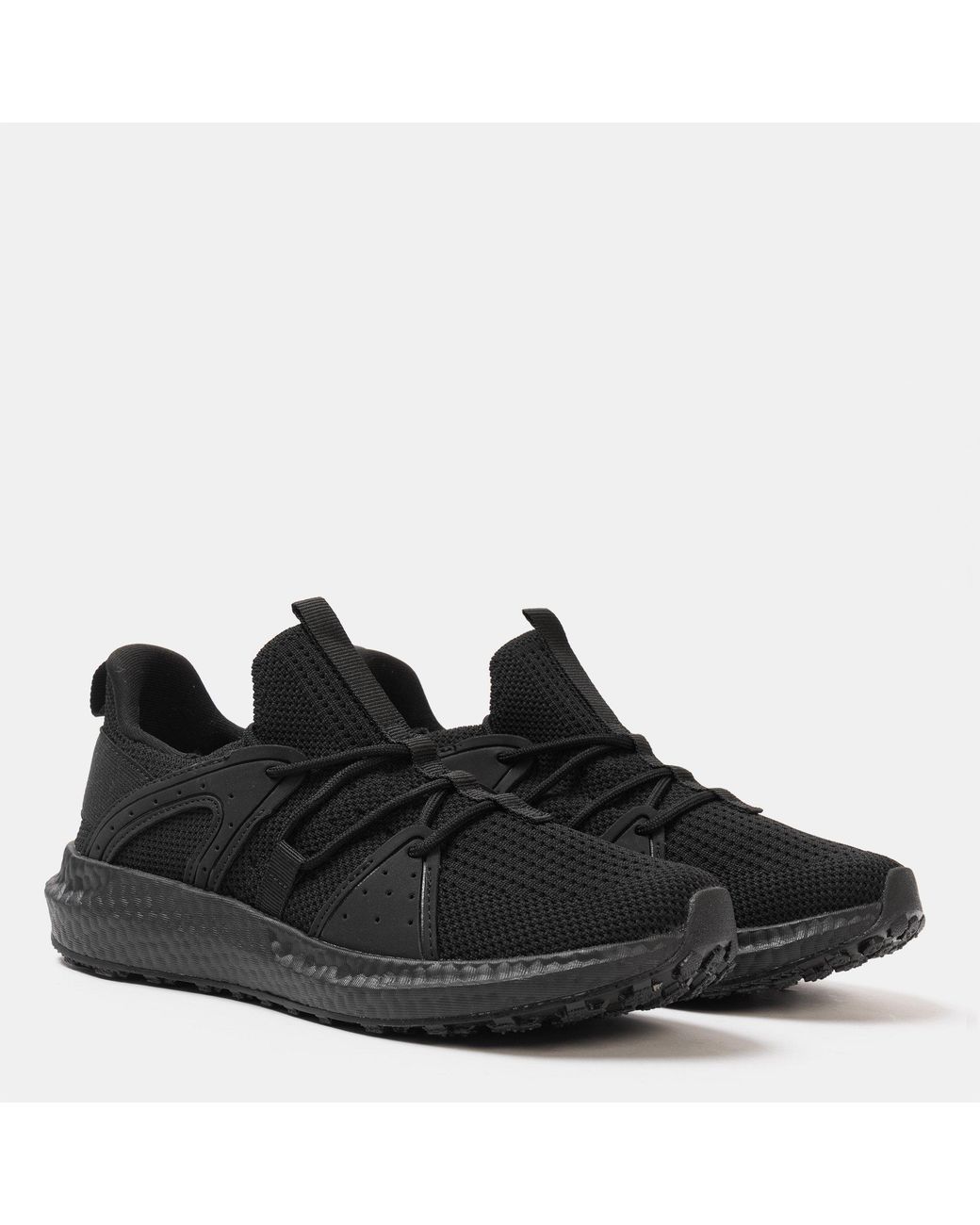 Kappa Black Bronte Ladies Trainers