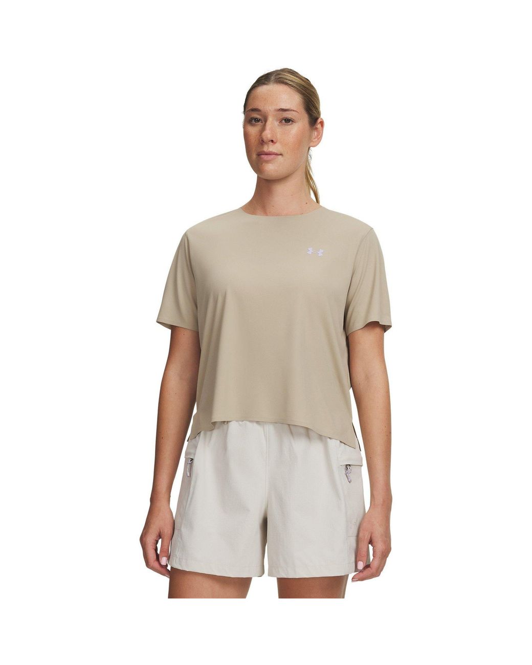 Under Armour Natural Explor Trail Run Short Sleeve Performance Top