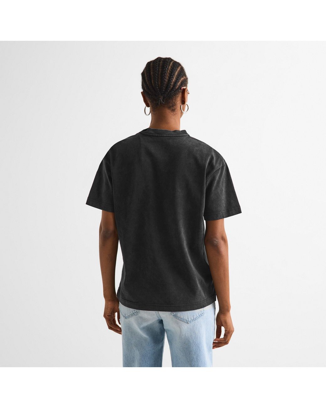 Casablanca Black Logo Graphic Oversized T-Shirt