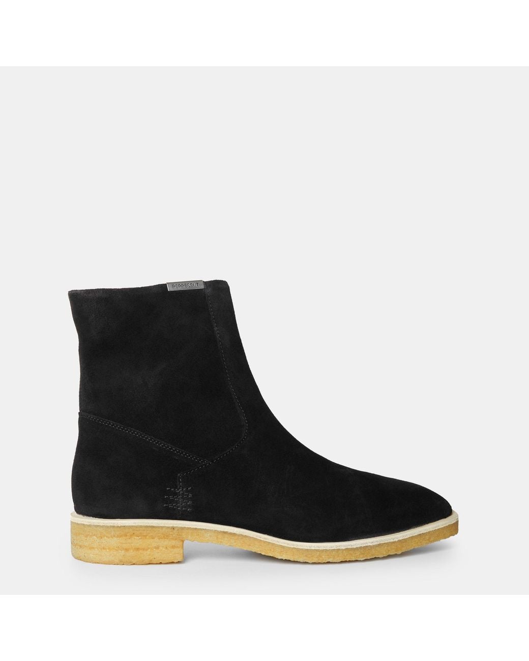 Represent Black Chelsea Boots for men