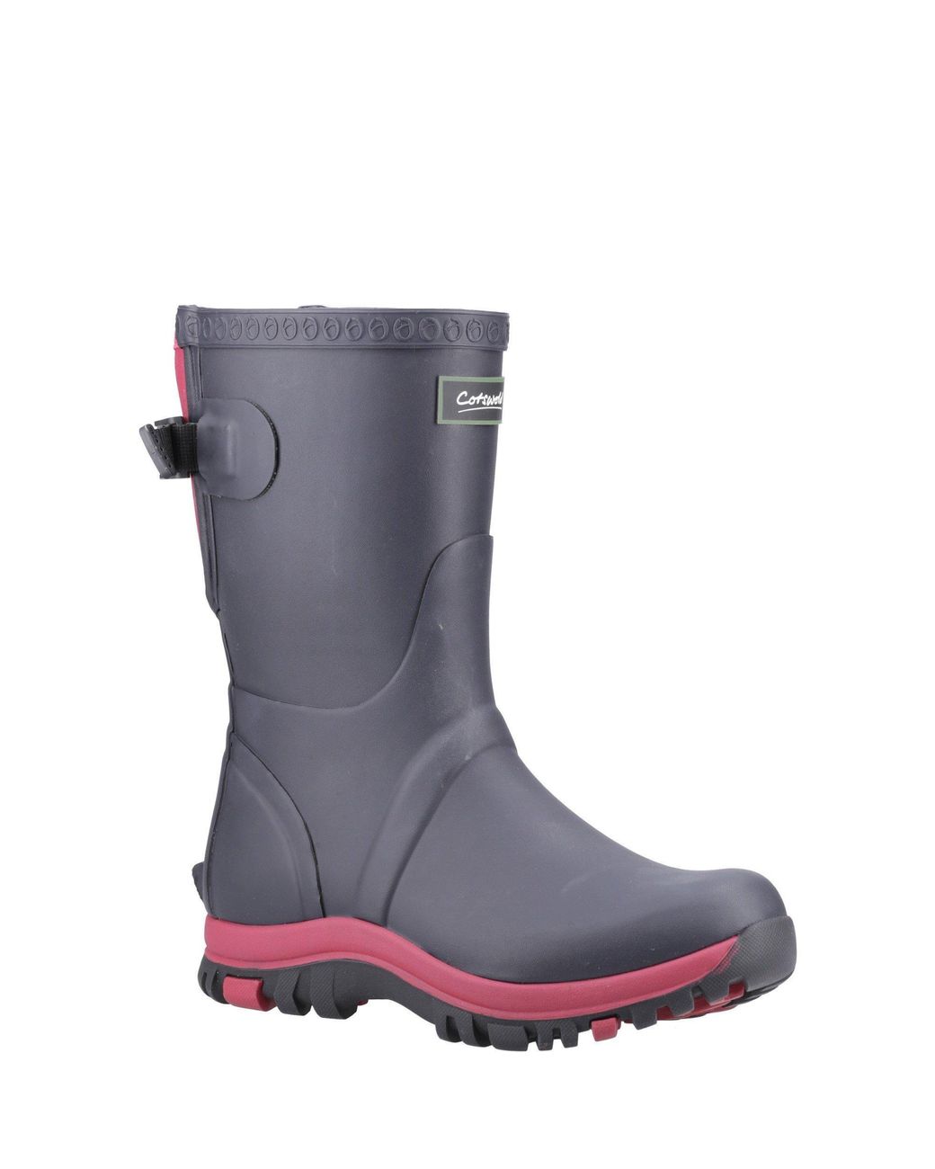 Cotswold Blue Realm Adjustable Short Wellington Boot