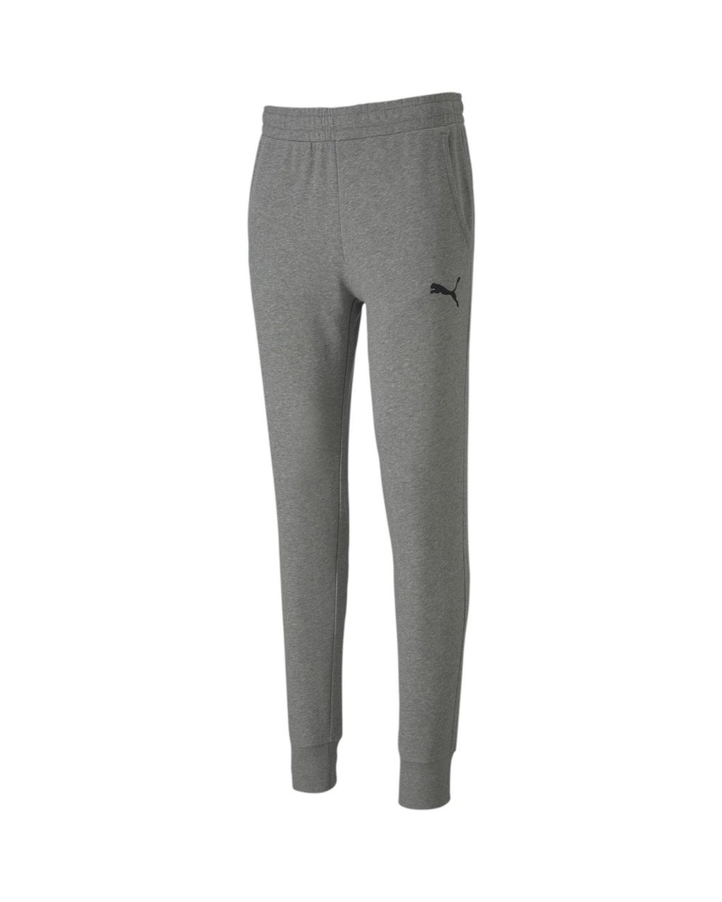 PUMA Gray Teamgoal 23 Closed Hem Jersey Joggers for men