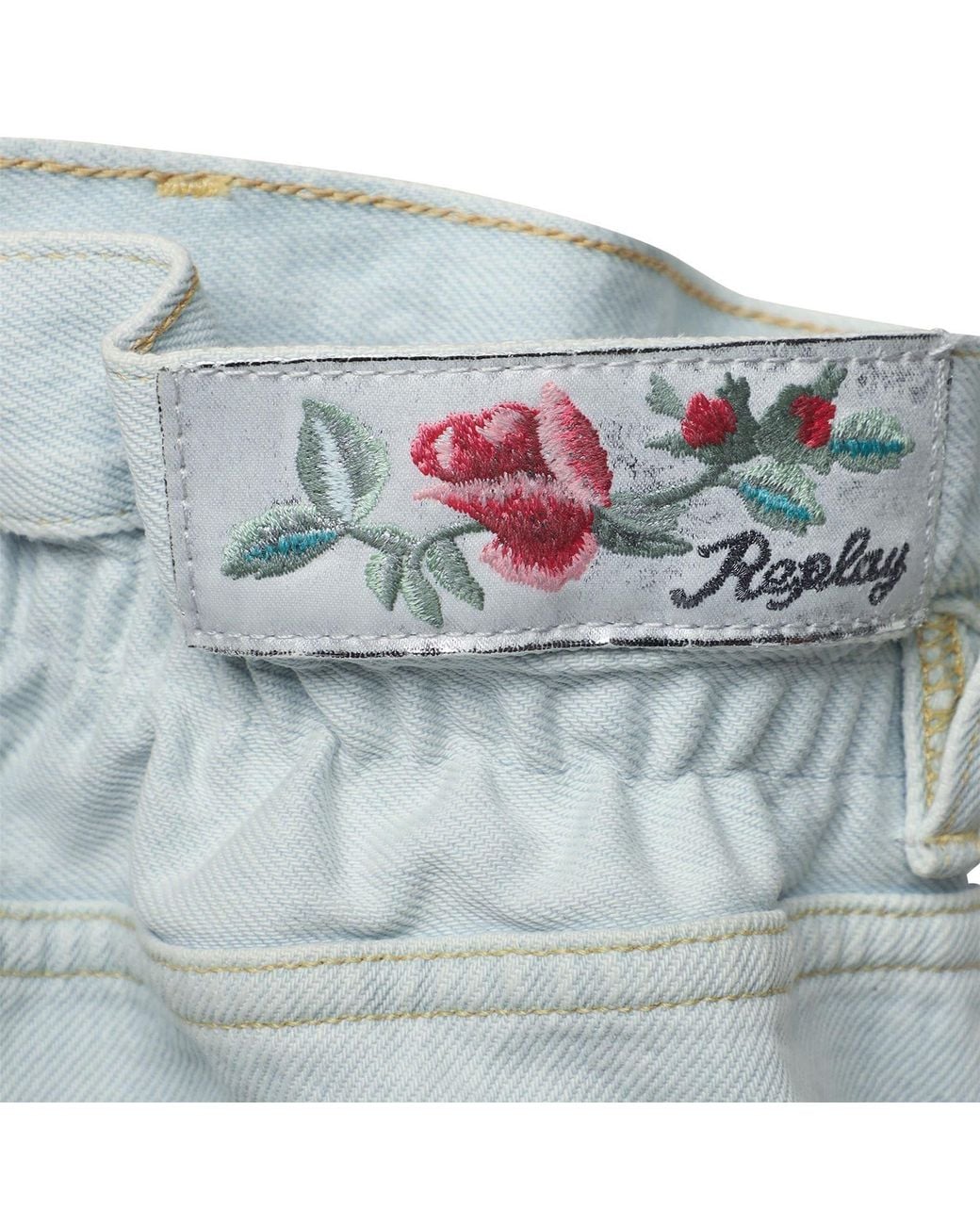 Replay Blue Mini Denim Skirt