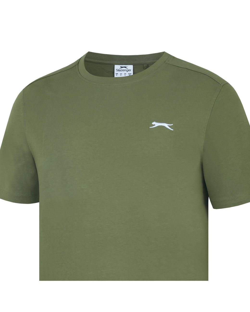 Slazenger 1881 Green Plain T-Shirt for men