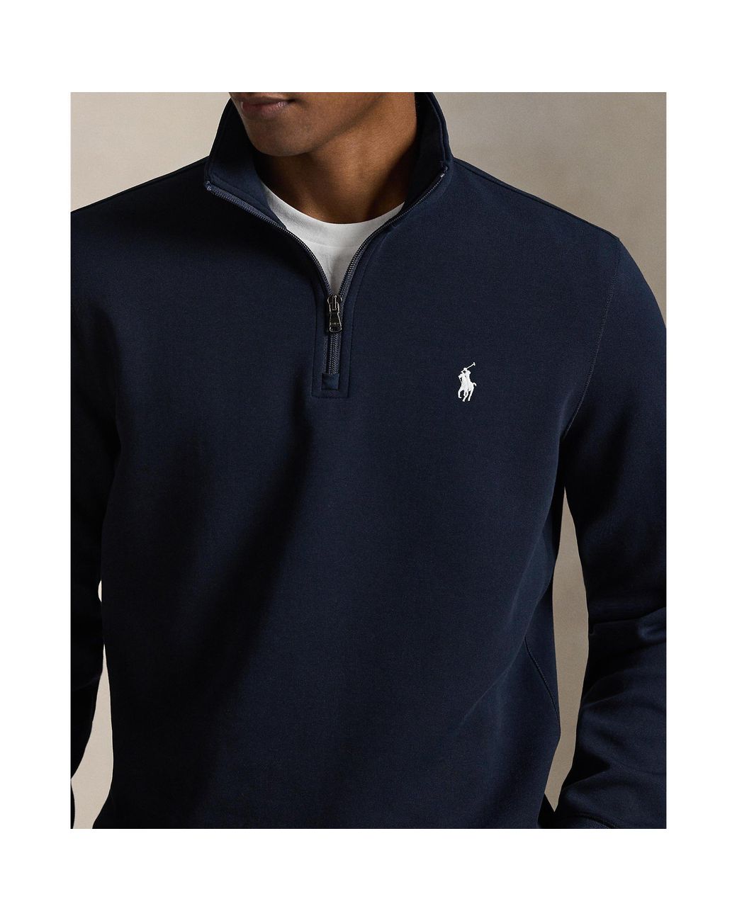 Polo Ralph Lauren Blue Tech 1/4 Zip Fleece for men