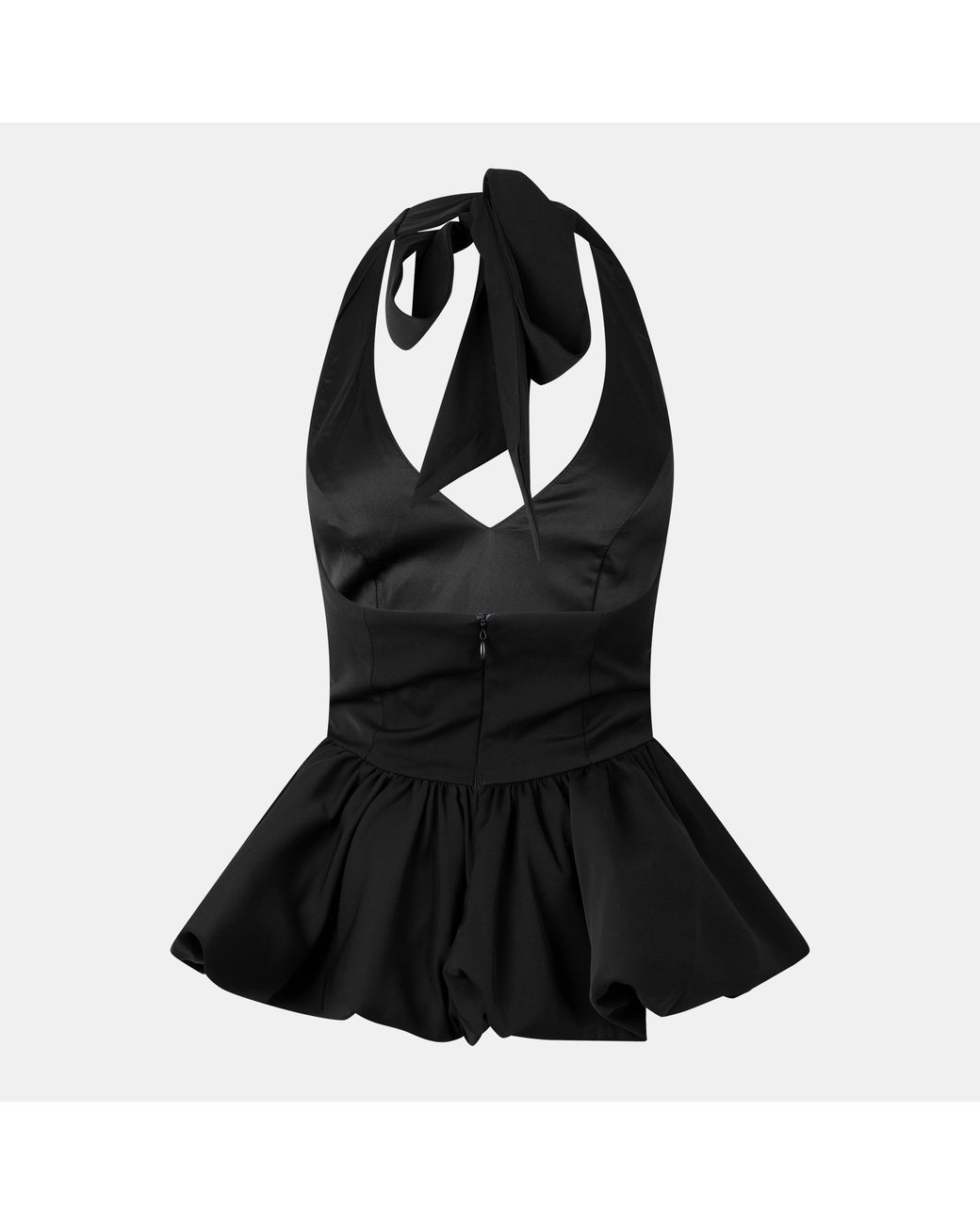 Odd Muse Black The Ultimate Muse Polka Dot Peplum Top
