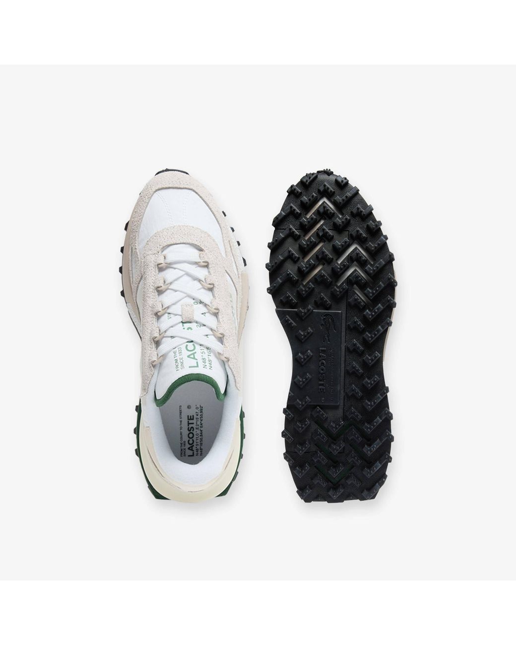 Lacoste White Elite Active Trainers for men