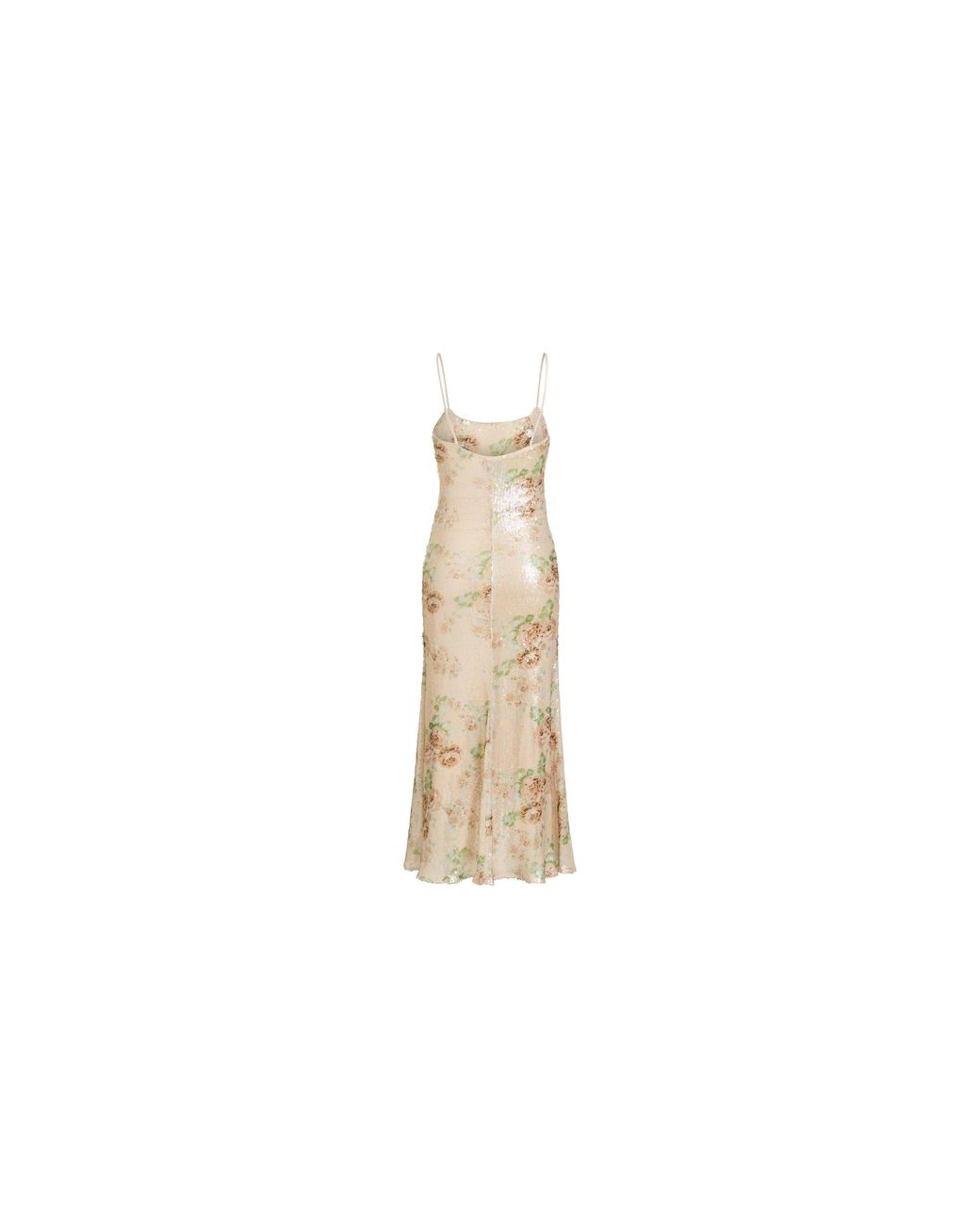 Bardot White Adoni Sequin Mesh Midi Dress