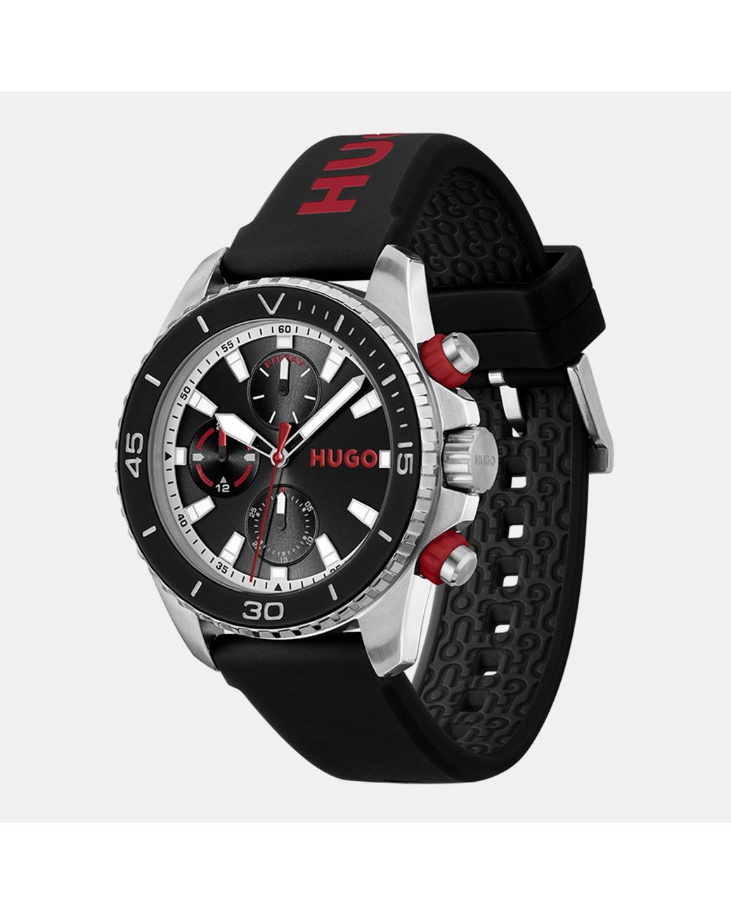 HUGO Black Gents #Dive Watch for men