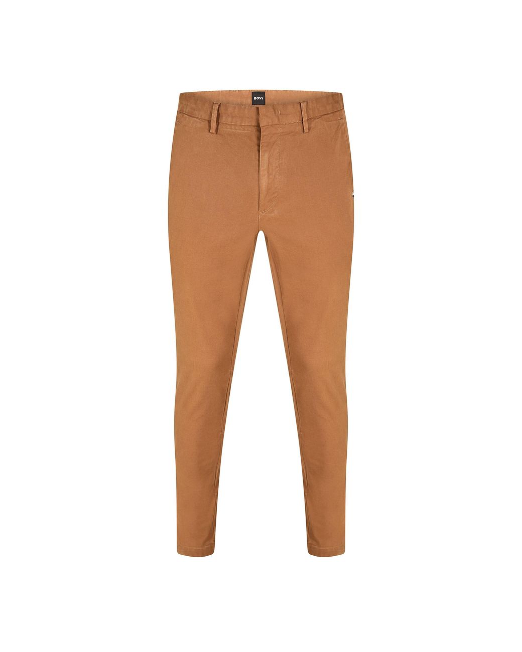Boss Brown Kaito3-D Straight Leg Trousers for men