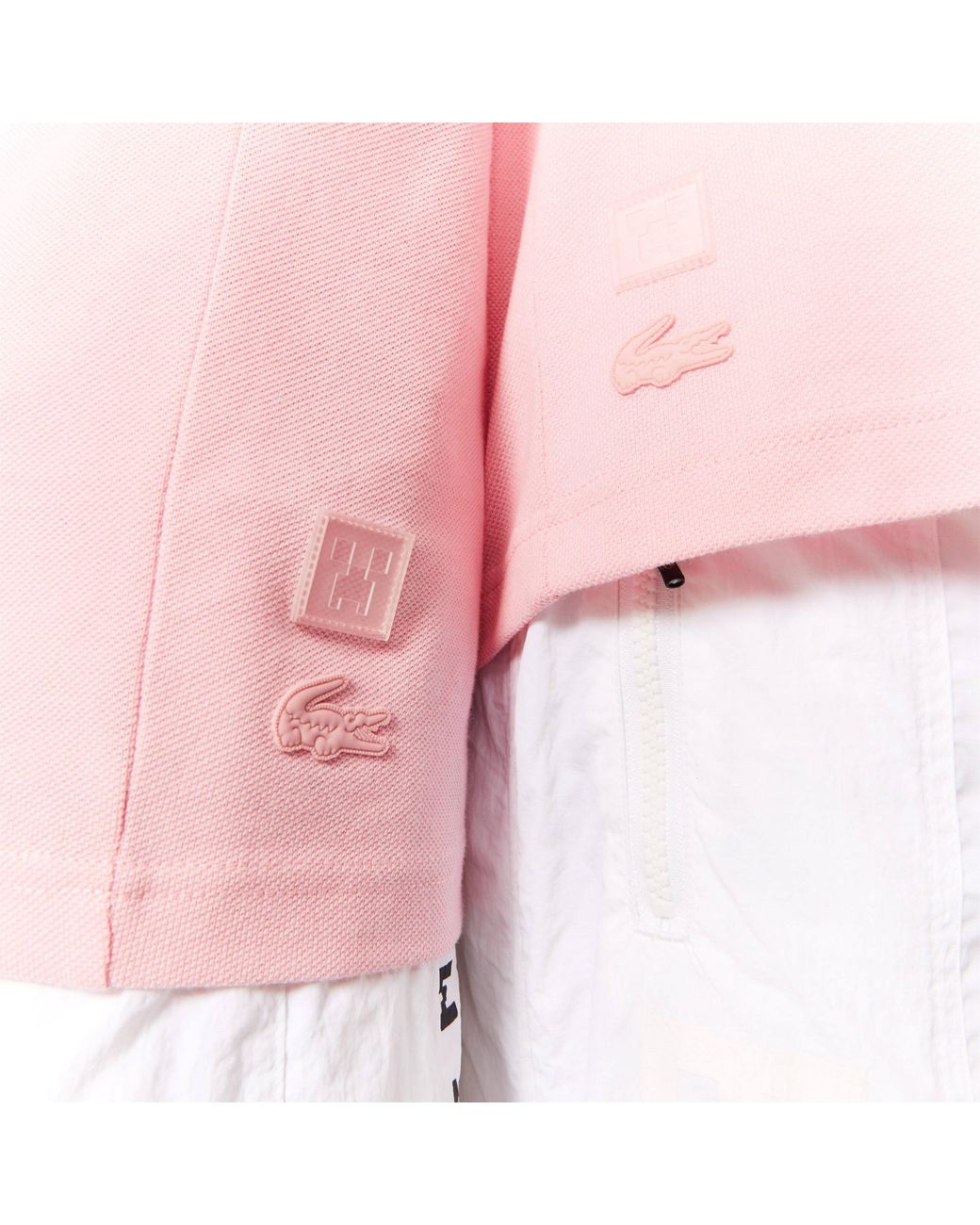 Lacoste Pink Minecraft Polo Shirt for men