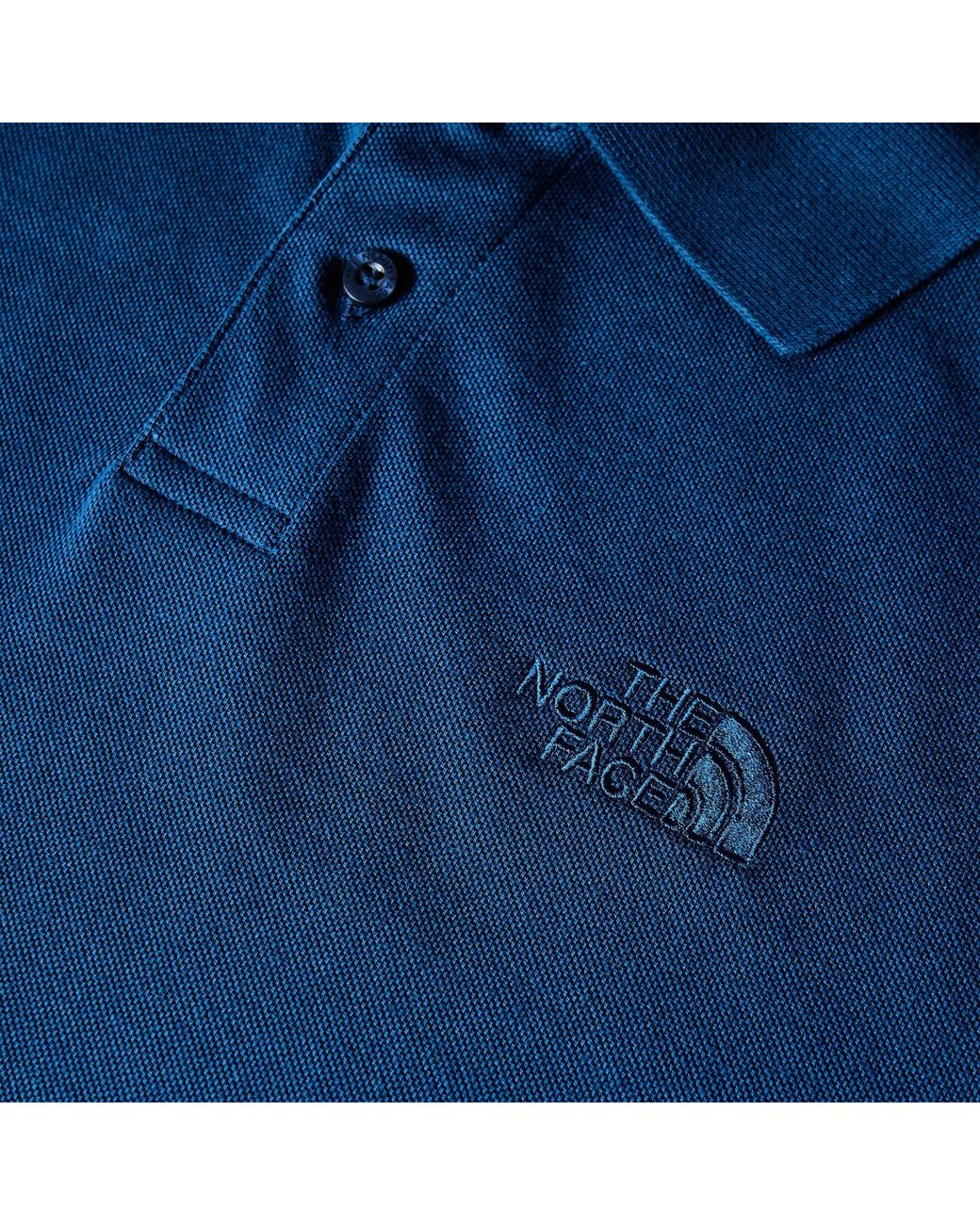 The North Face Blue M Essential Regular Polo Tnf Shirt for men