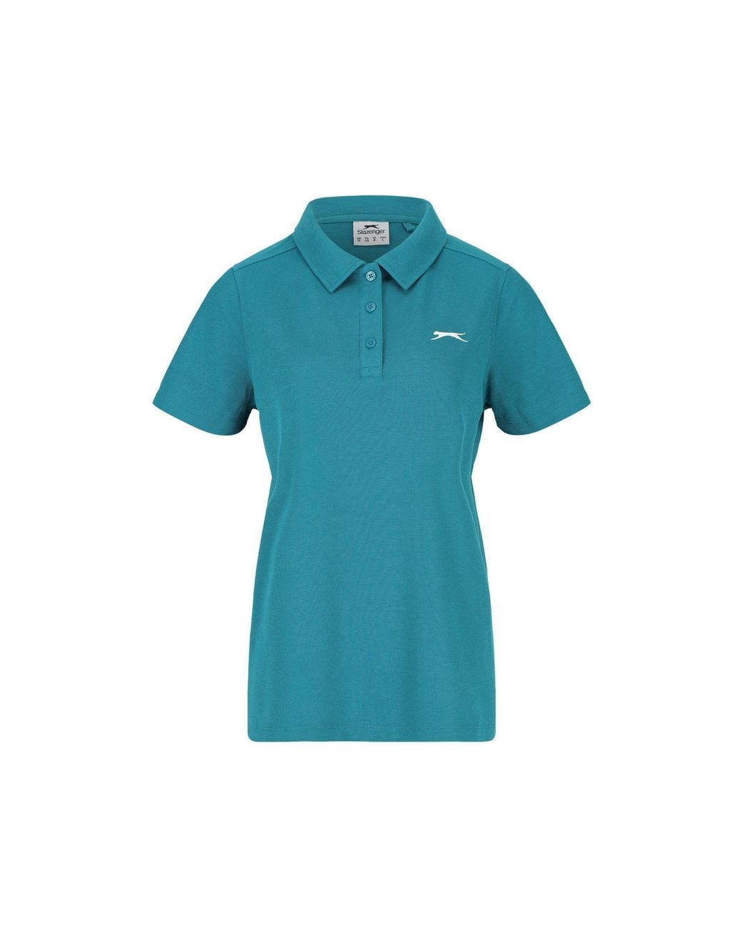 Slazenger 1881 Blue Pique Polo