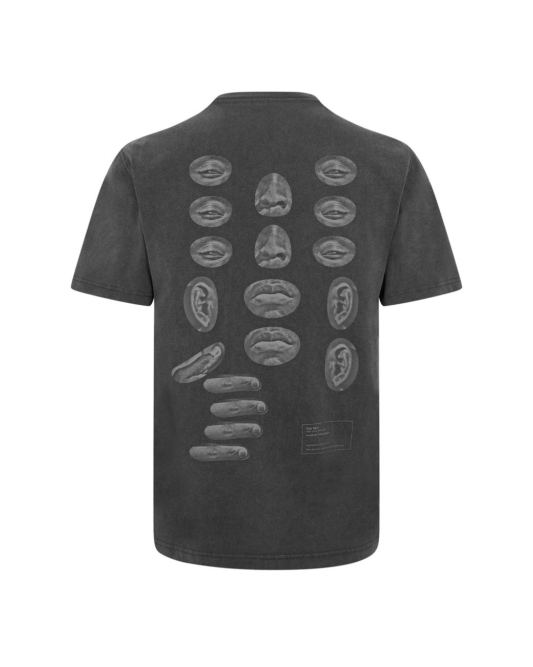 Daily Paper Black Logo Graphic T-Shirt for men