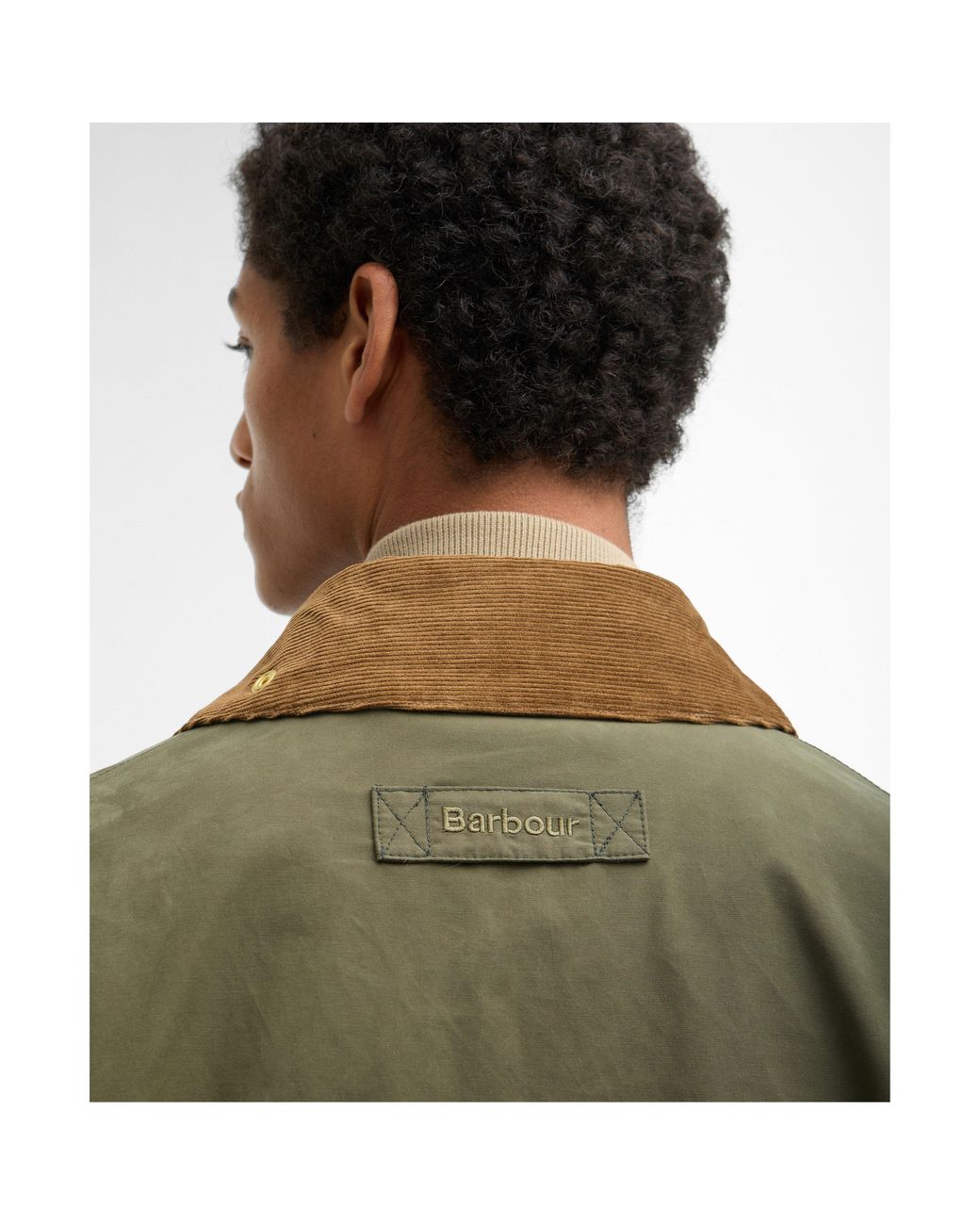 Barbour Green Icons Border Jacket for men