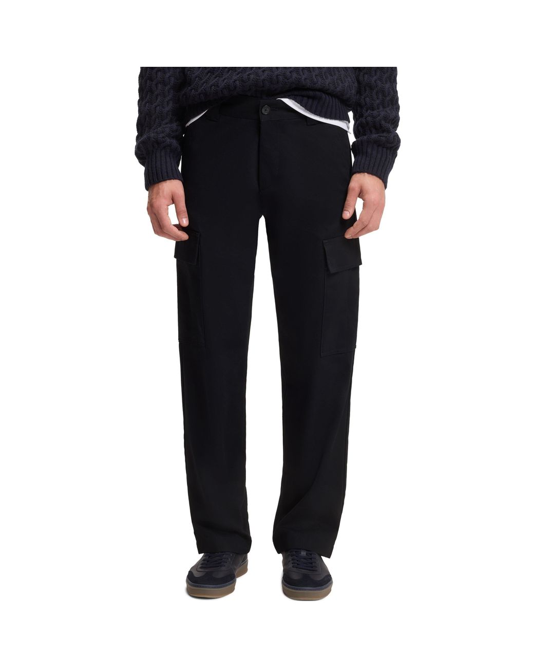 Boss Blue X Beckham Cargo Trousers for men