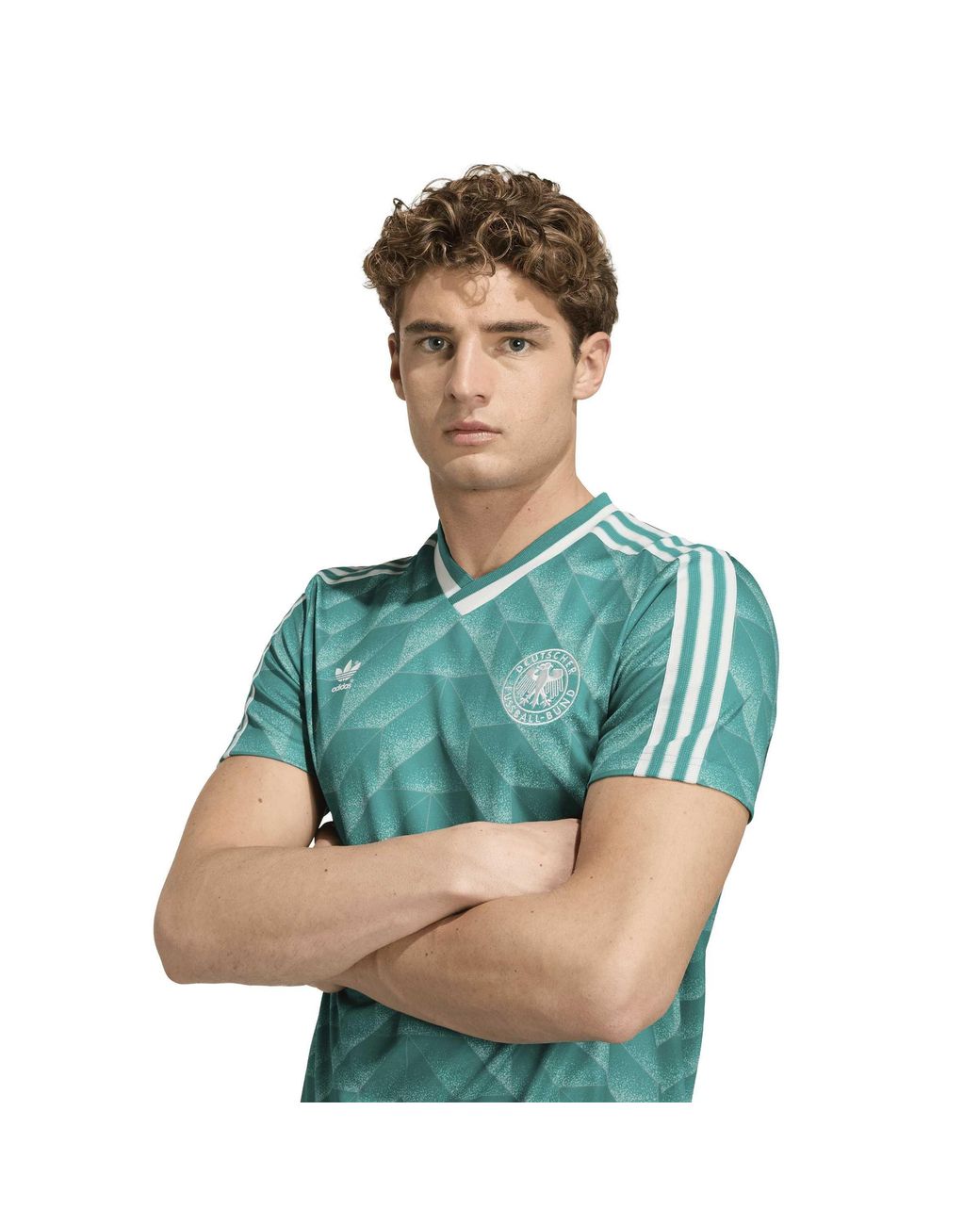 Adidas Green Germany Away Jersey 1990 for men