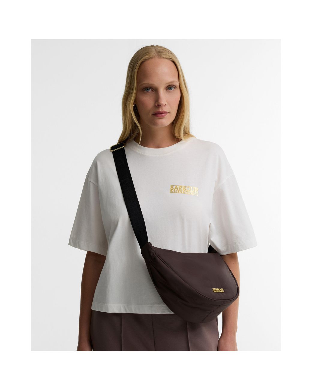 Barbour Brown Monaco Sling Bag