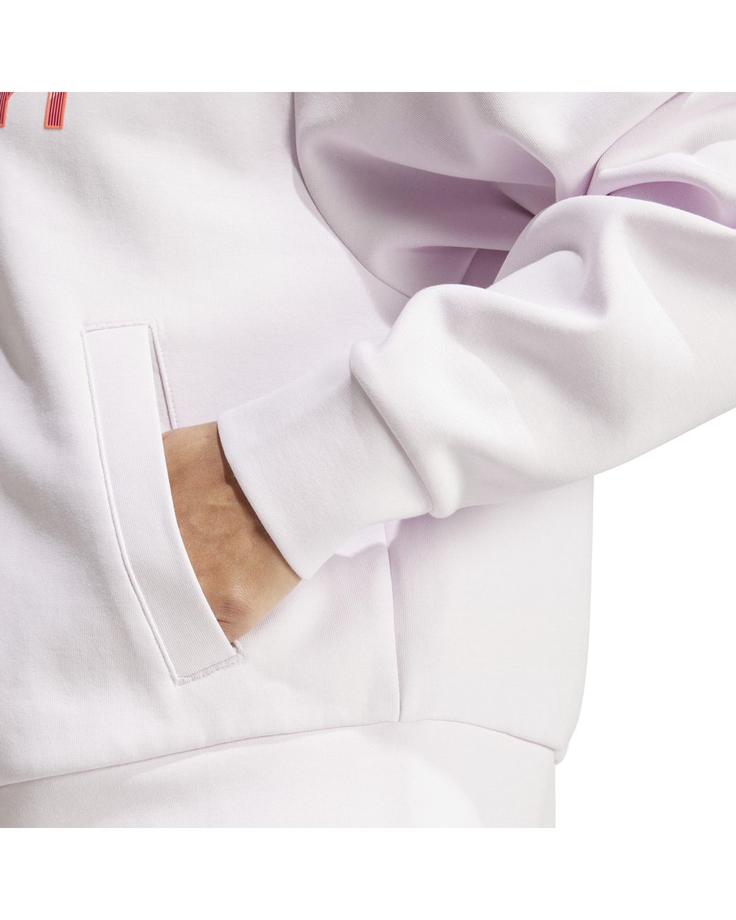 Adidas White Full Zip Performance Tracksuit Top