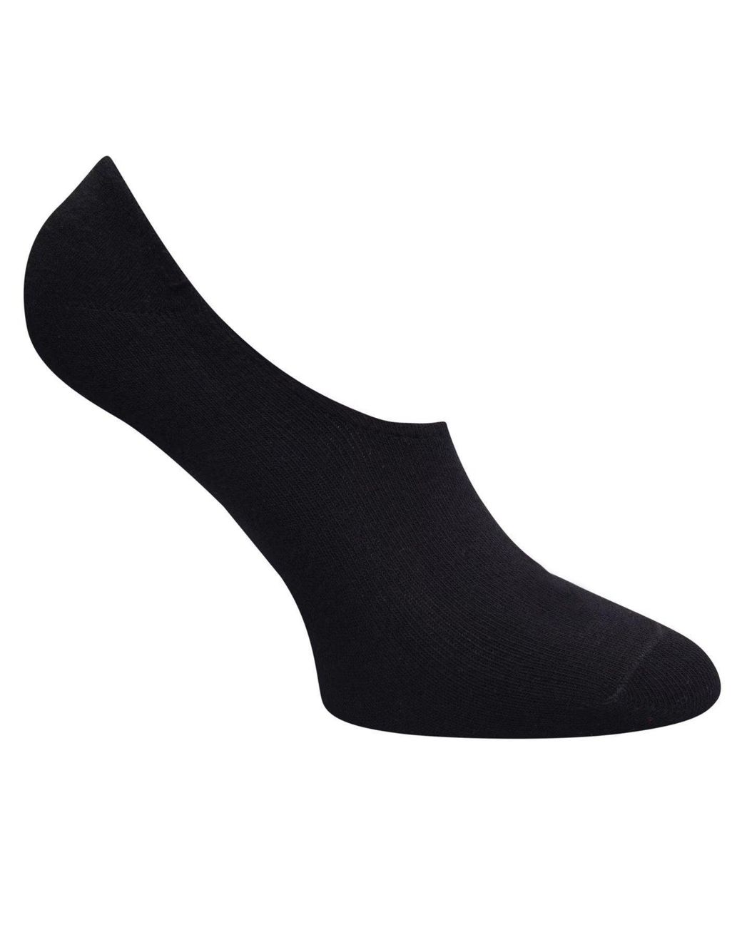 Slazenger 1881 Black 5 Pack Invisible Socks for men