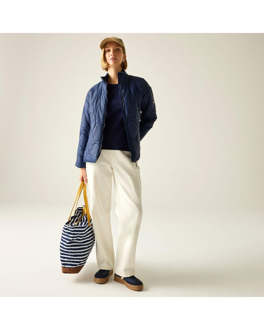 Regatta Blue Carlotte Water-Repellent Jacket
