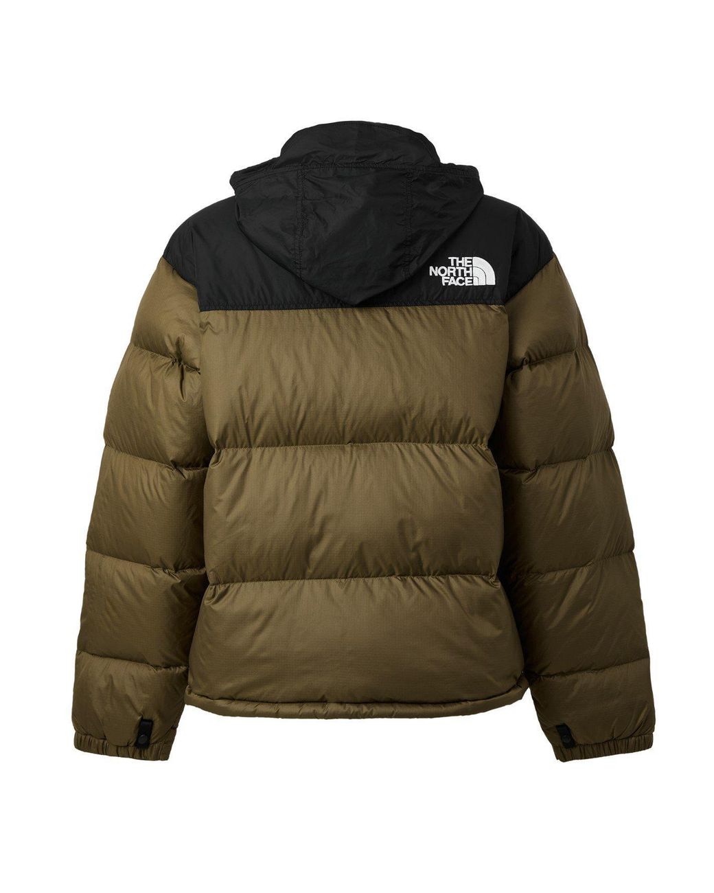 The North Face Green 1996 Retro Nuptse Goose Down Short Puffer Jacket for men