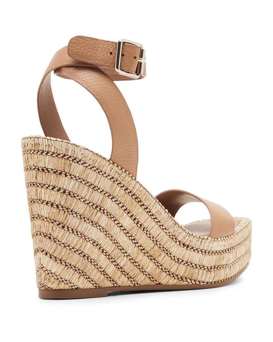 Steve Madden Natural Wedge Heel Sandals
