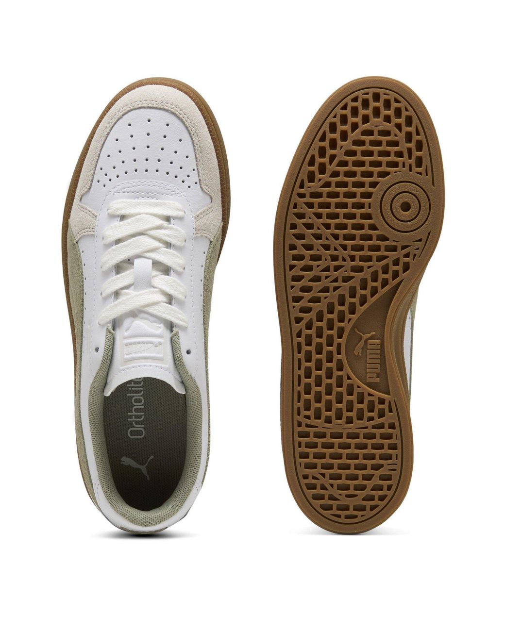 PUMA White Indoor Low-Top Trainers for men