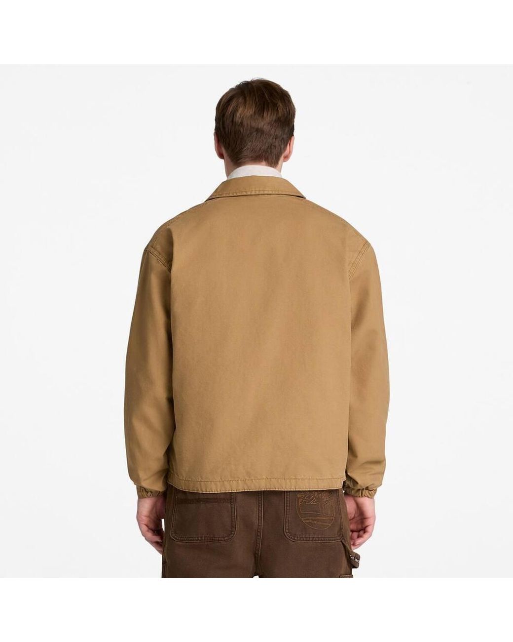 Timberland Brown Coach Jacket For for men