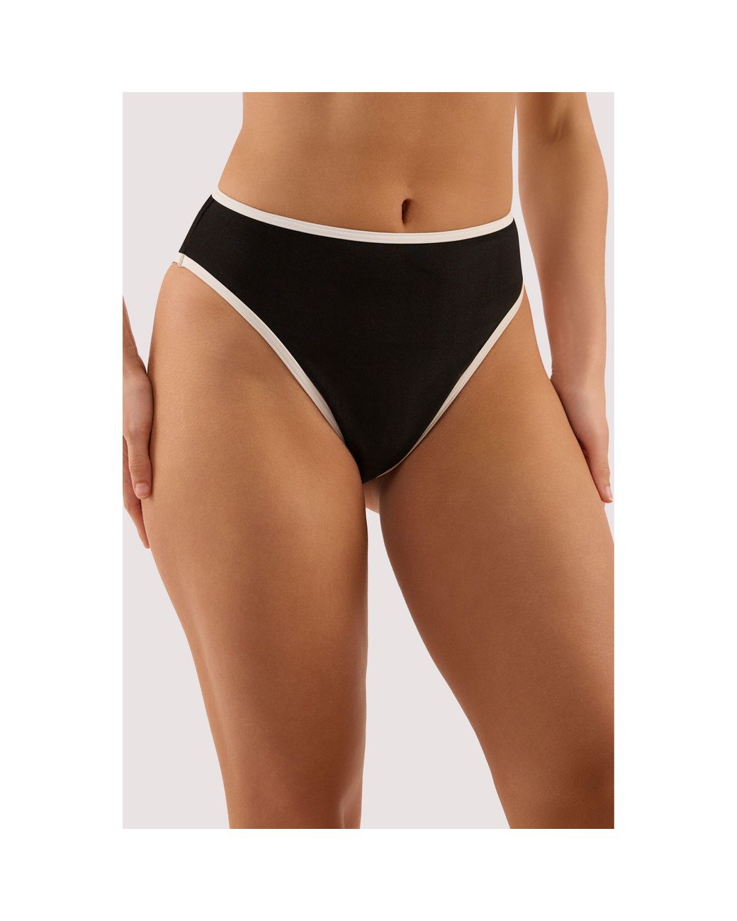 Wolf & Whistle Multicolor Ally High Waist Bikini Brief