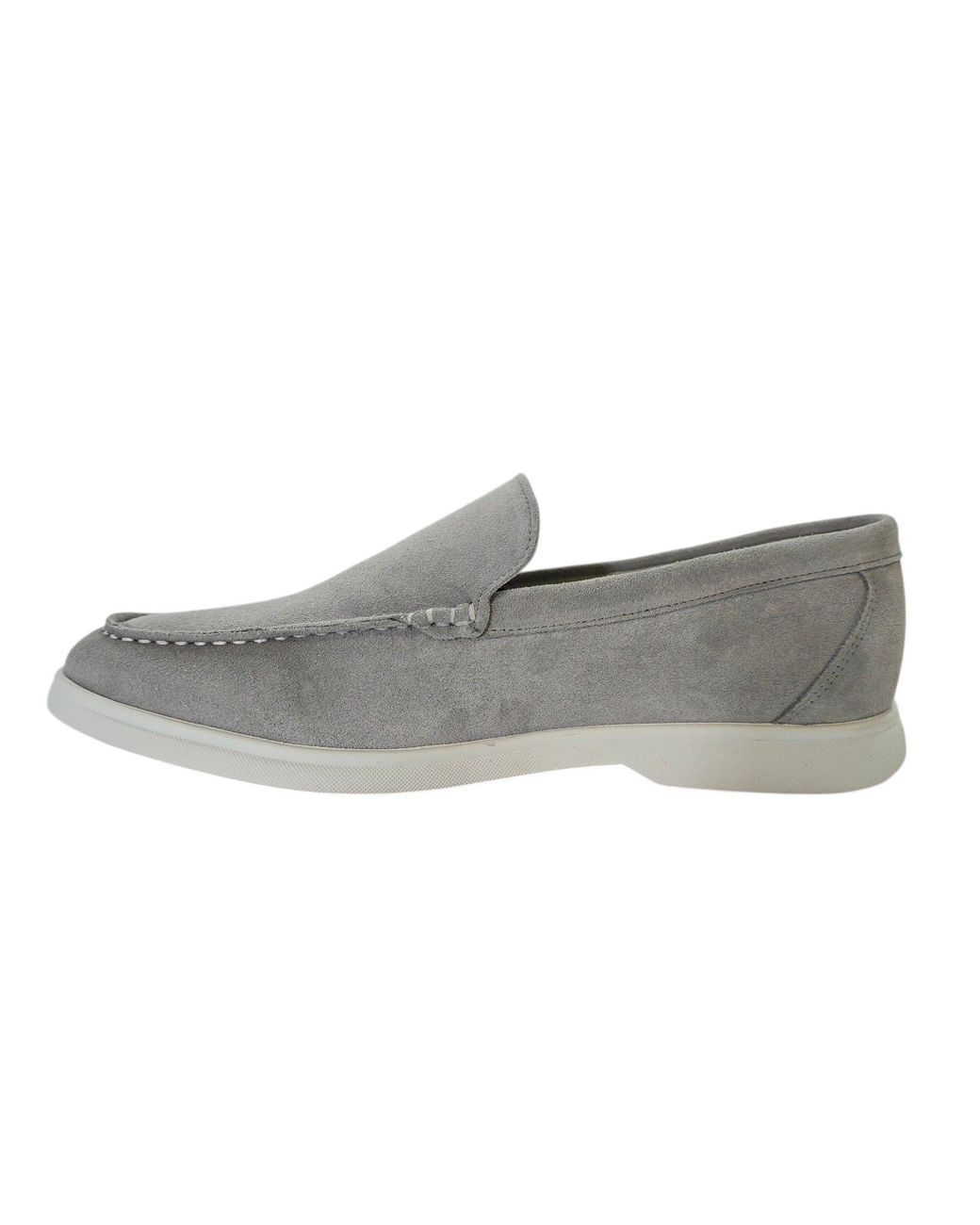 Deakins Gray Deaks Francis Boat Shoes for men