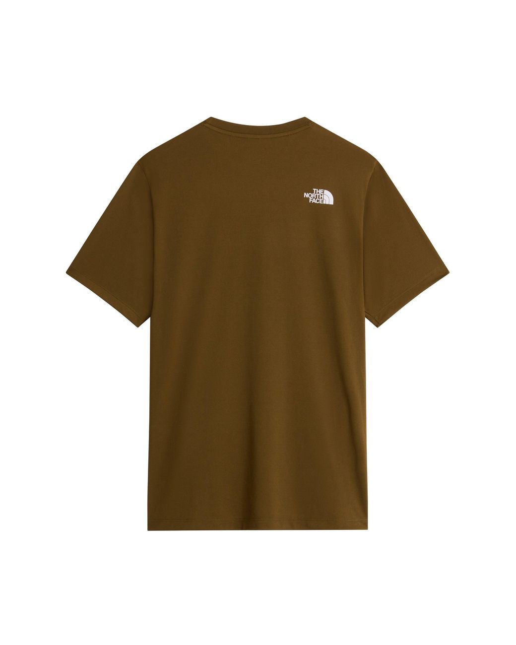 The North Face Green Cotton Short-Sleeve Graphic T-Shirt for men