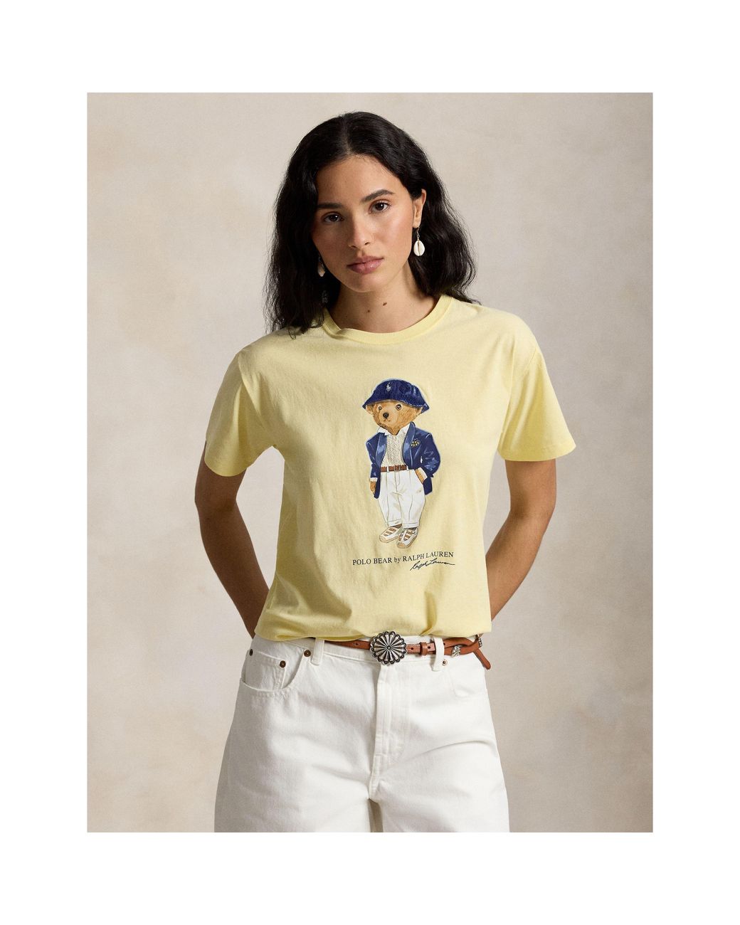 Polo Ralph Lauren Yellow Bear T-Shirt