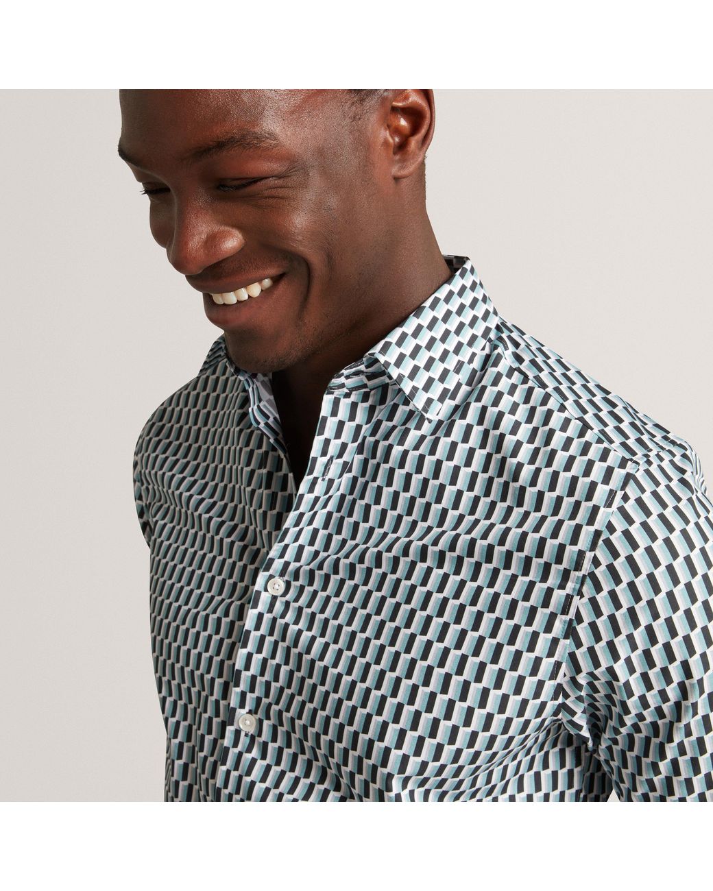 Ted Baker Multicolor Ss Reg Fit Shirt for men
