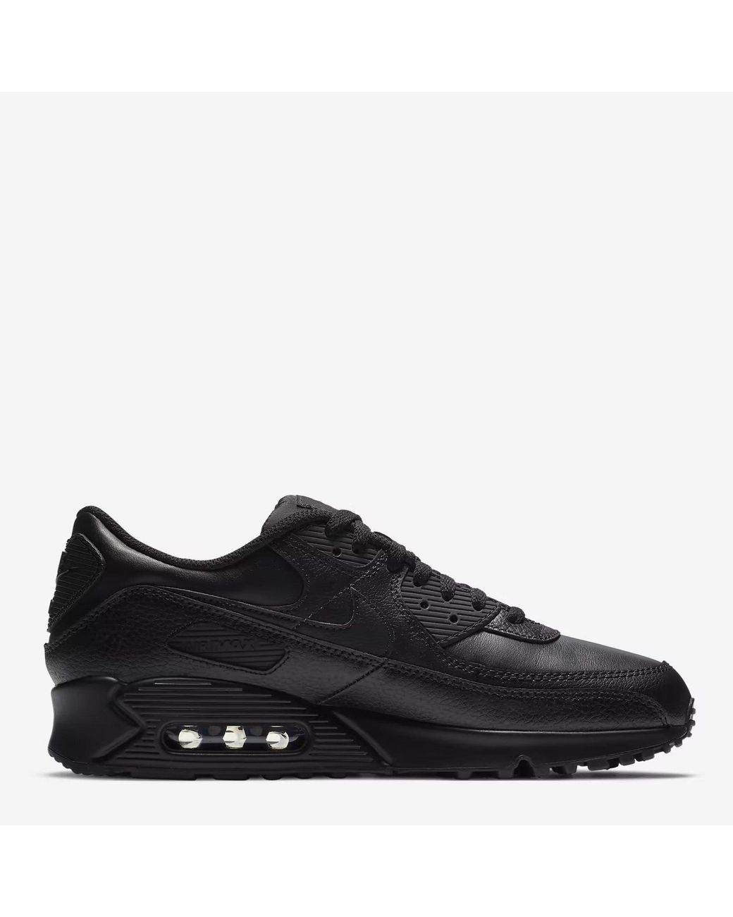 Nike Black Air Max 90 Shoes for men