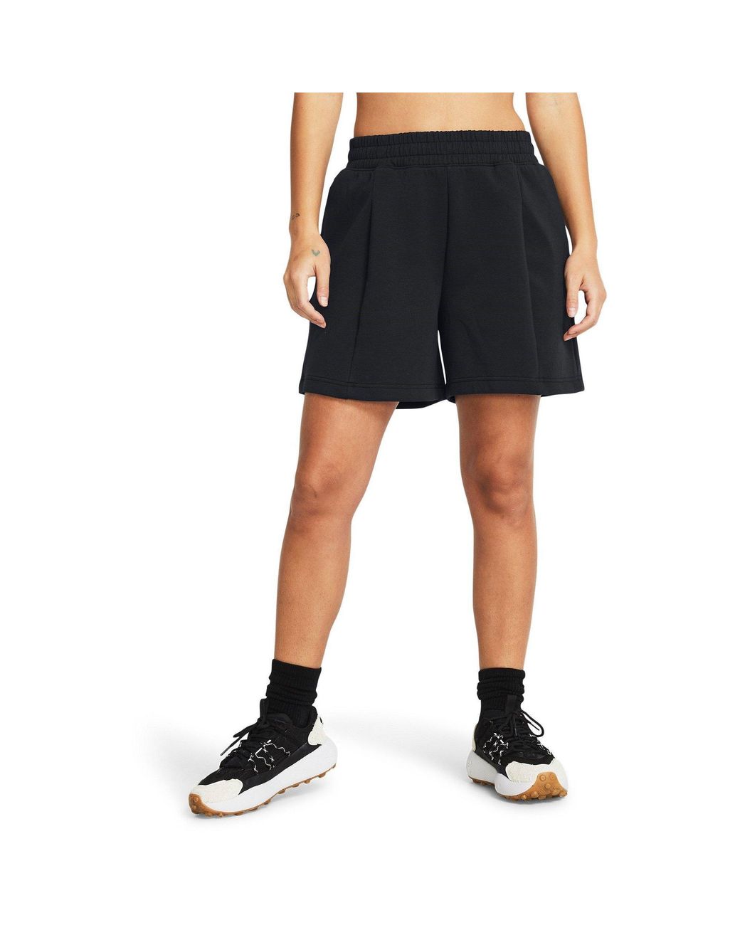 Under Armour Black Fleece Performance Gym Shorts
