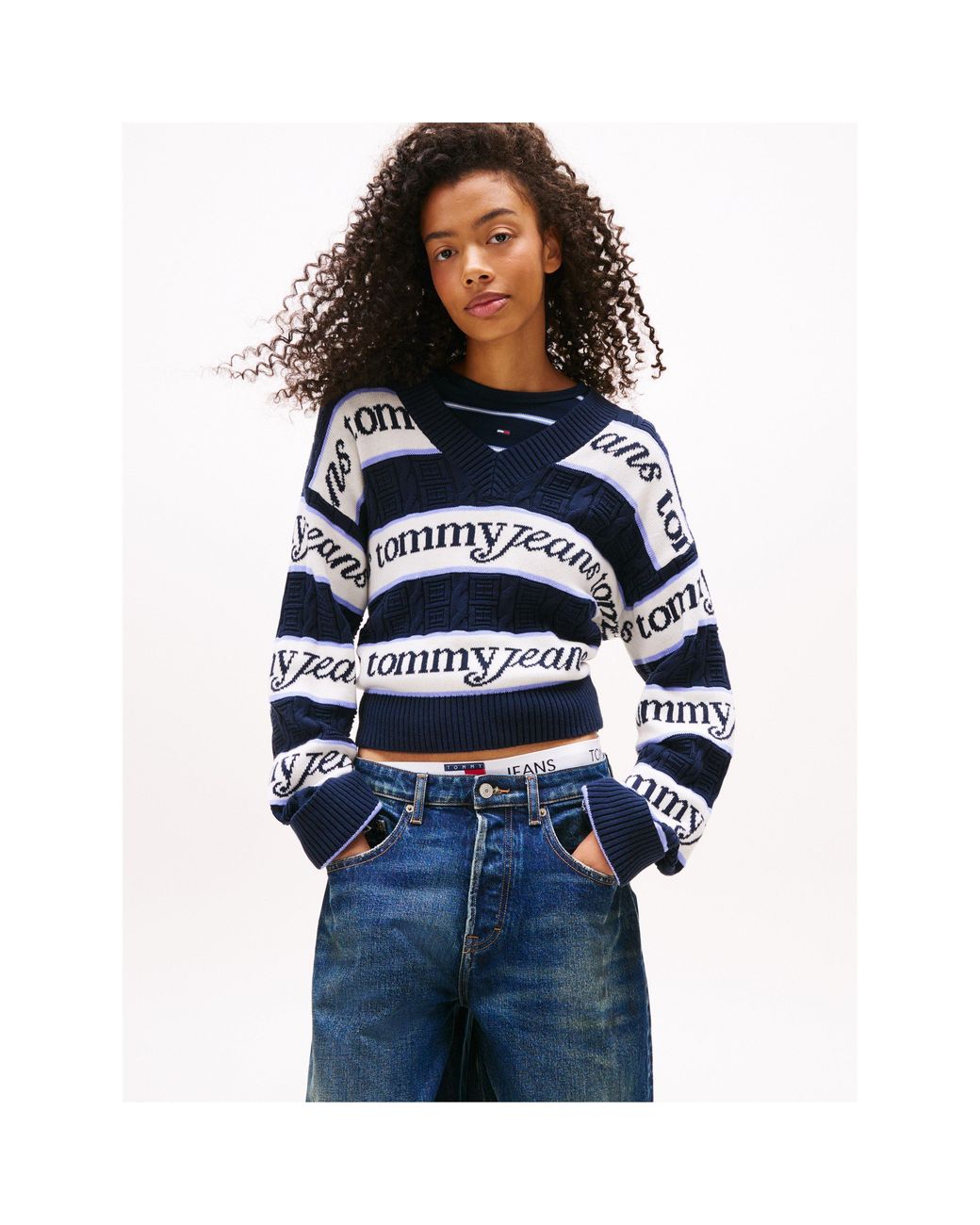 Tommy Hilfiger Blue Sweaters