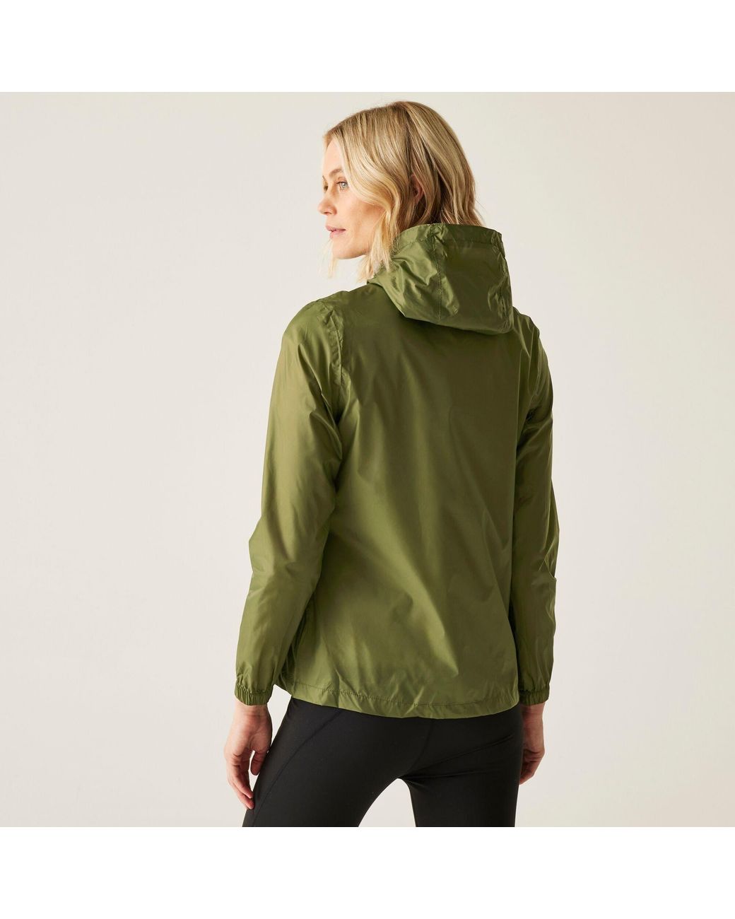 Regatta Green Pack-It Iii Waterproof Jacket