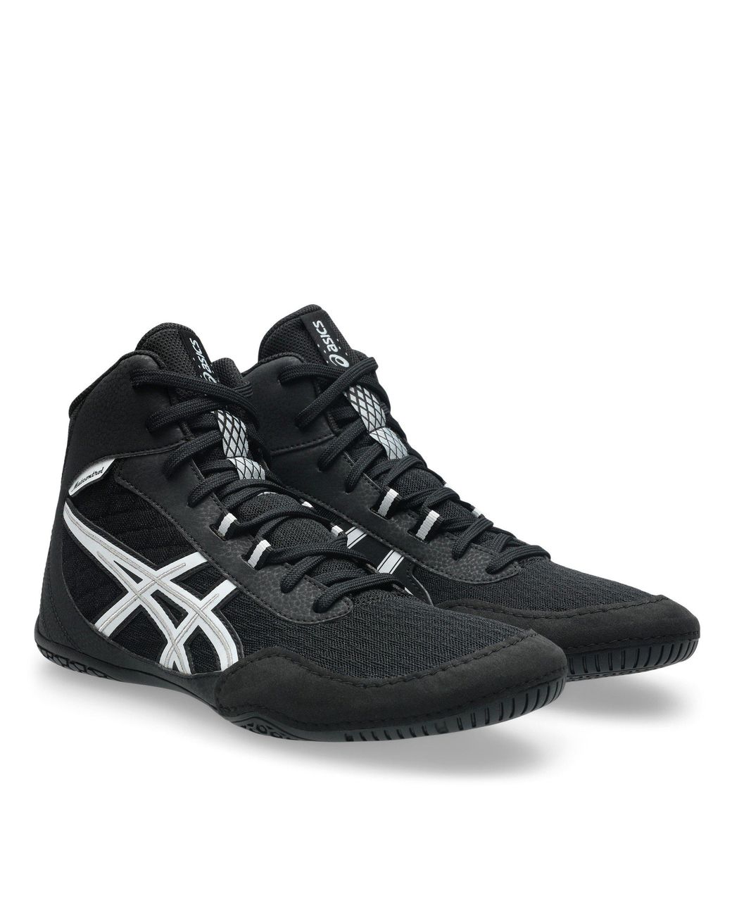 Asics Black Matcontrol Mid Cut Boxing Boot for men