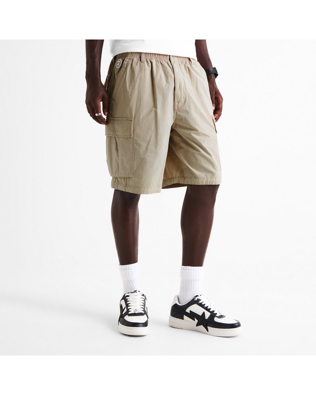 Aape Natural Now Cargo Short Sn63 for men