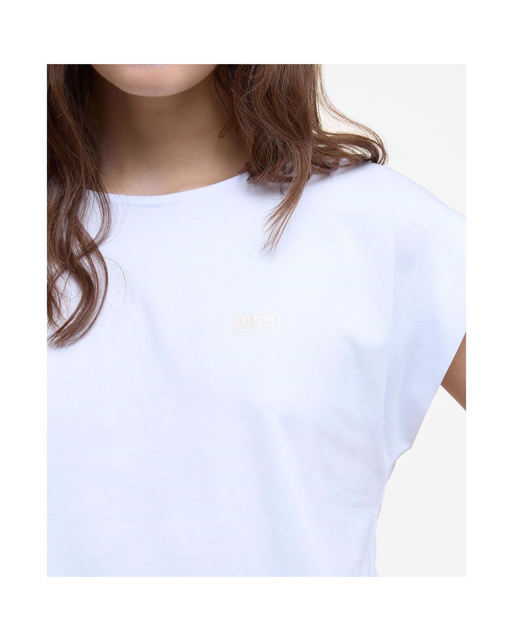 Barbour White B.Intense Natalia Slim Fit T-Shirt