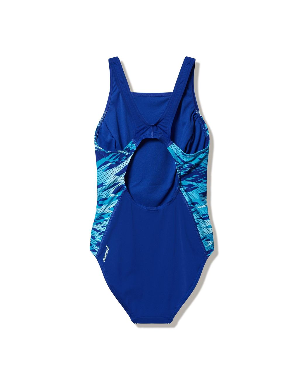 Speedo Blue Hb Splice Mb One Piece Swimsuit